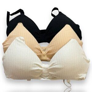 New three pack  wireless bra​​